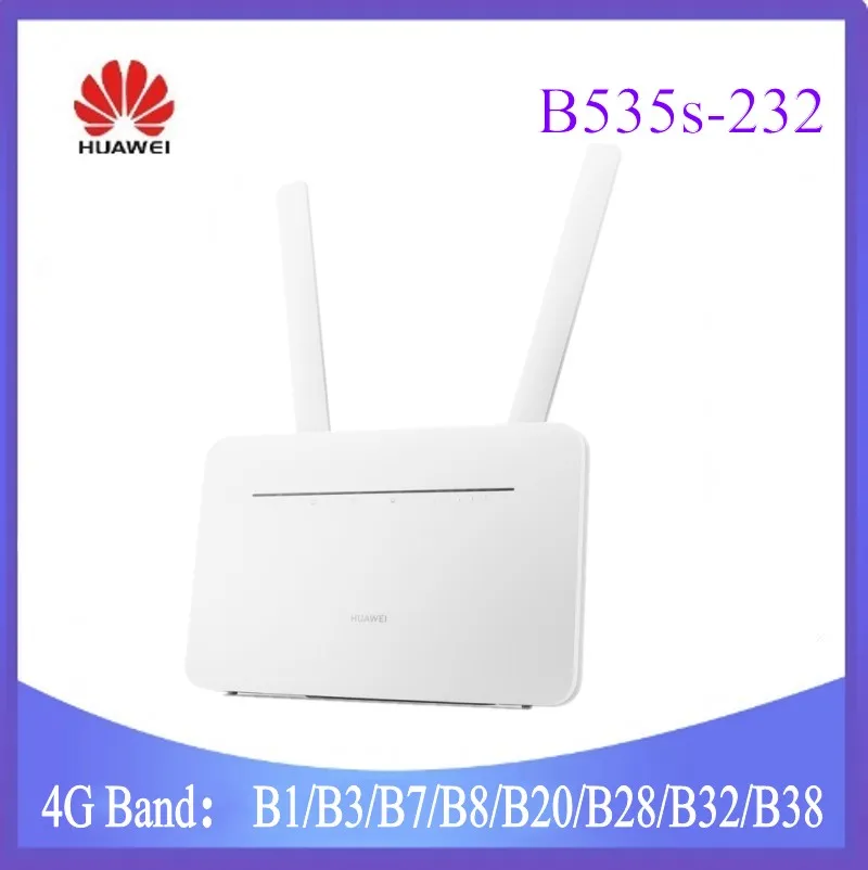 

Huawei b535 B535s-232 LTE Cat7 CPE 4G WiFi Router Support 4G B1/B3/B7/B8/B20/B28/B32/B38