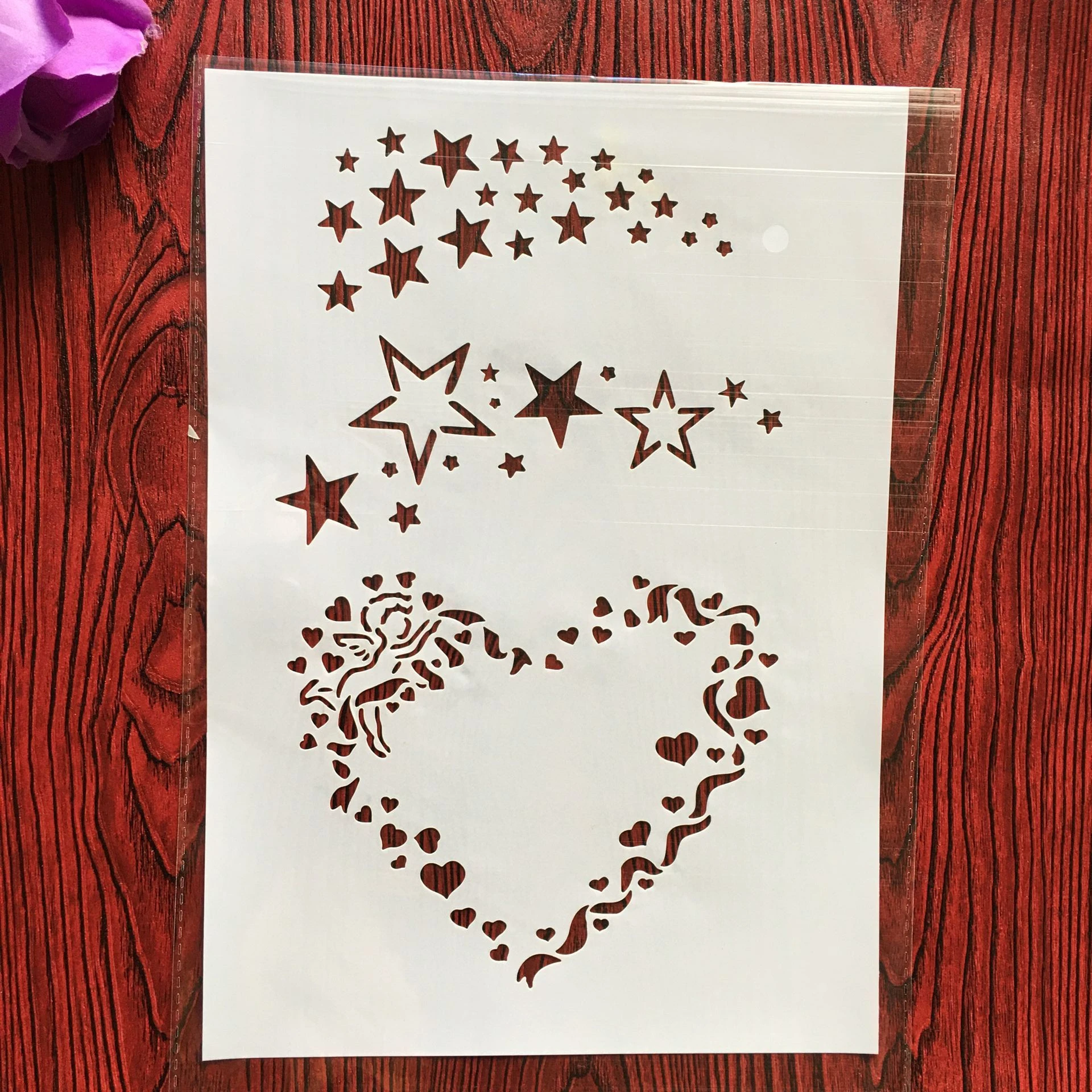 

CraftArtGo DIY звезды, трафареты, картина, планшетофон для украшения торта, печатная форма, печатный стол