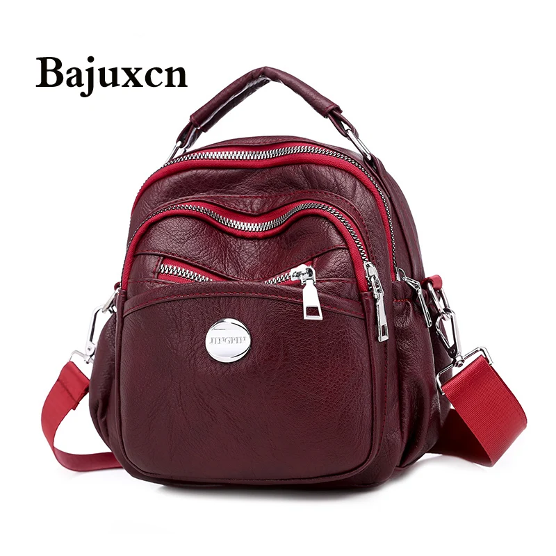 2020 новый высококачественный мягкий PU Кожаный Дамский Мини рюкзак молодежный для