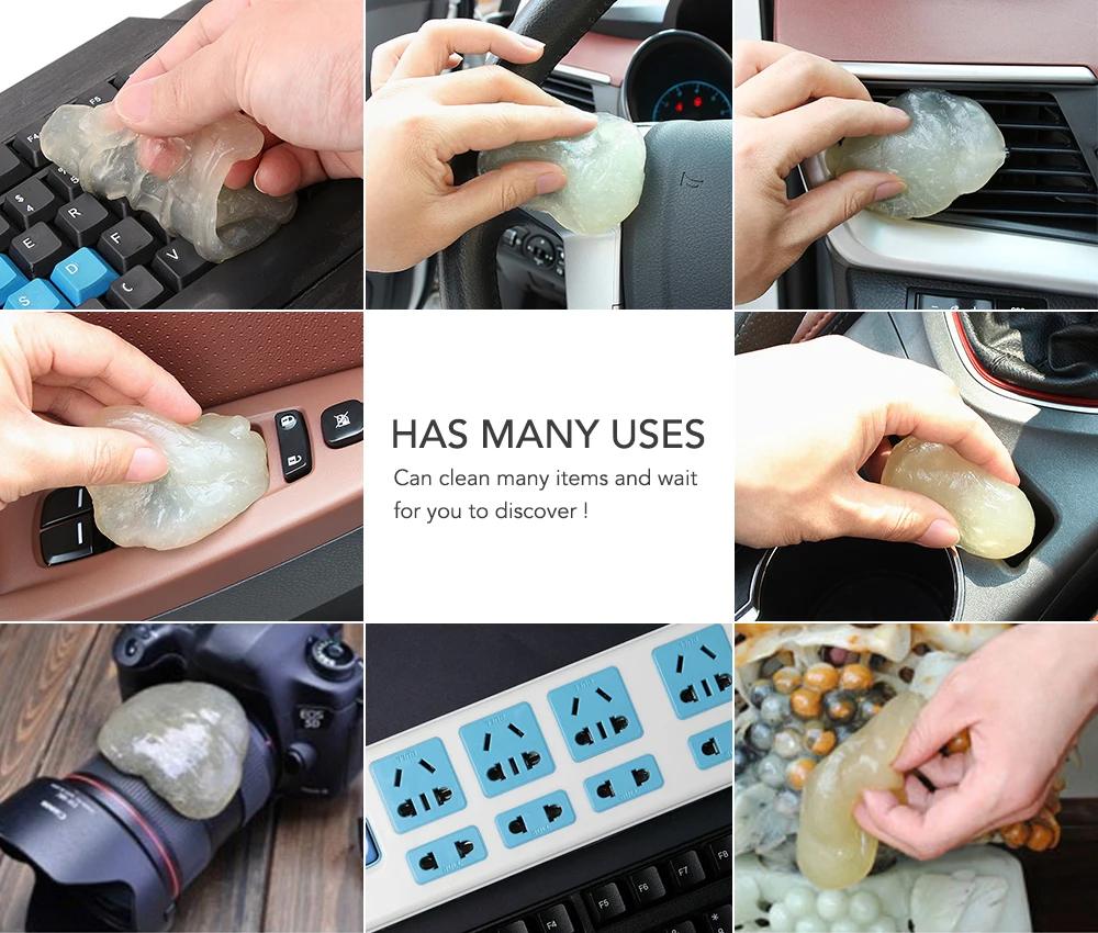 Гель для очистки автомобиля Многофункциональный Toyota Corolla Seat Leon Jeep Renegade Skoda Fabia Rapid