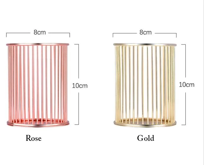 Золотой розовый металлический держатель ручки INS светильник роскошный