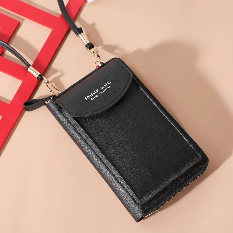 

2021 New Small Bag Crossbody Phone Bag for Women Large Capacity Multi-functional Solid Color Fashion Simple Shoulder Bags