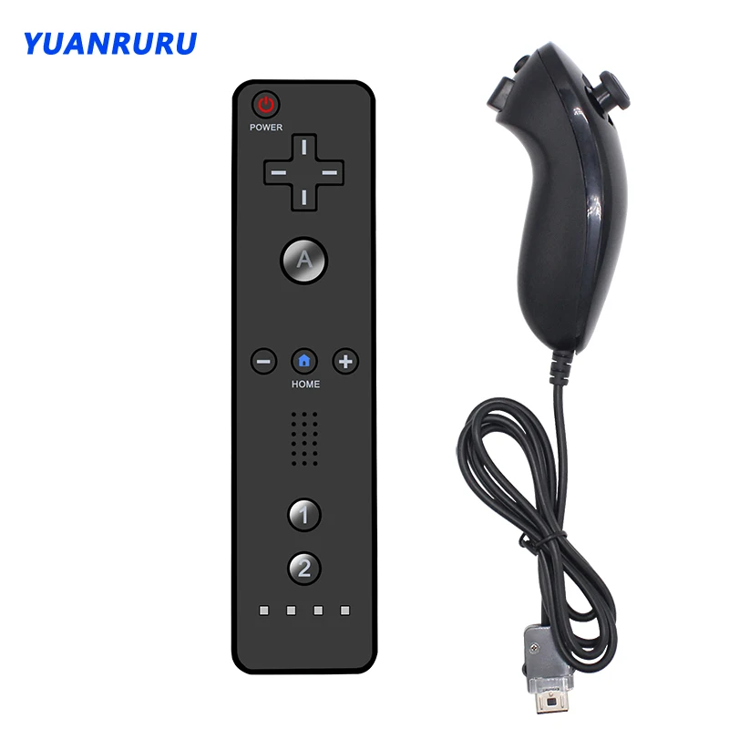 2 в 1 беспроводной пульт дистанционного управления Геймпад контроллер для Nintendo Wii