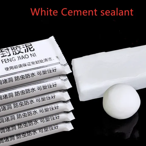 Герметик для отверстий кондиционера белый