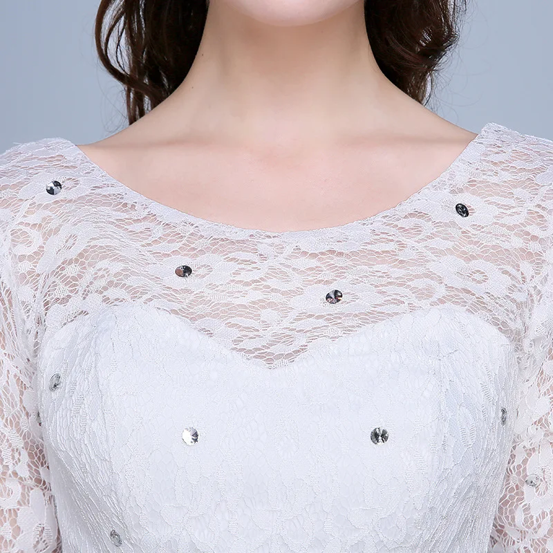 Factory Wholesale Sexy Lace Wedding Dresses Real Photo Plus Size Long Sleeved Bridal Gown Alibaba Online Store O Neck Sleeves | Свадьбы и