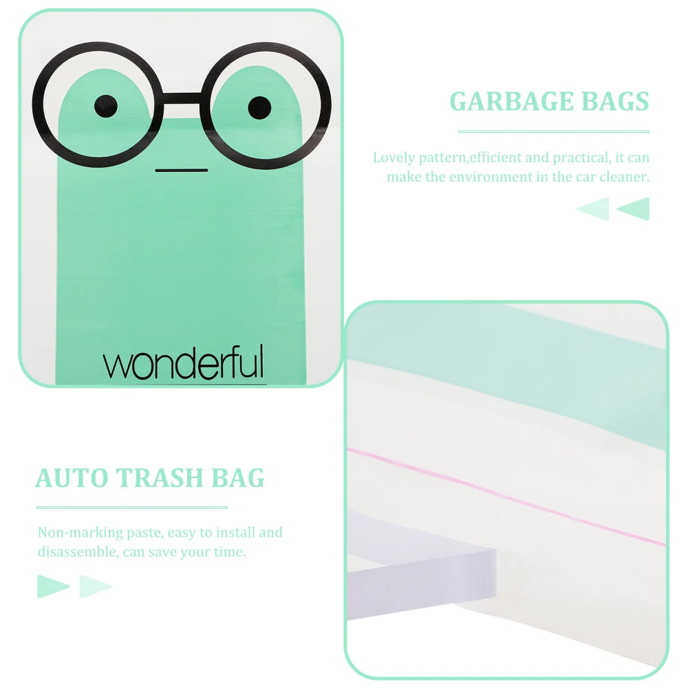 

30 Pcs Disposable Trash Bag Practical Trash Bag Garbage Bag Portable Rubbish Bag