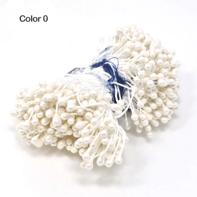 Жемчужная тычинка ручной работы разноцветные искусственные цветы для украшения