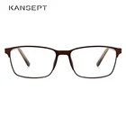 Kanseven дизайнерские мужские классические квадратные очки, оптическая оправа, оправа для очков по рецепту при близорукости, оптические очки TP9052