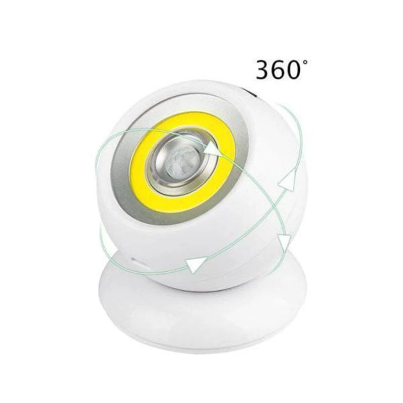 

360 LED Motion Motion PIR Sensor Closet Light Automatic Light Sensing Wireless Night Light Wall Lamp Stairs Automatic Lamp Tool