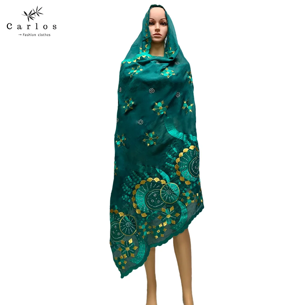 Новый дизайн хорошее качество Лидер продаж мусульманский шарф 100% хлопковый