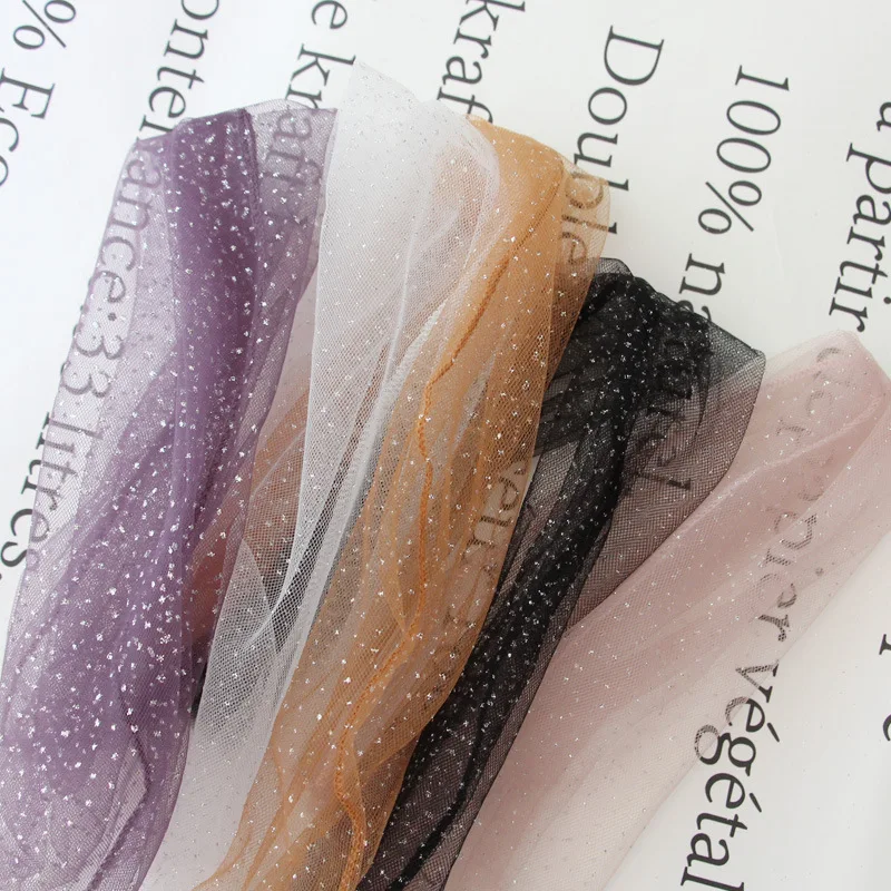Блестящие сетчатые тюлевые носки женские корейские прозрачные длинные летние