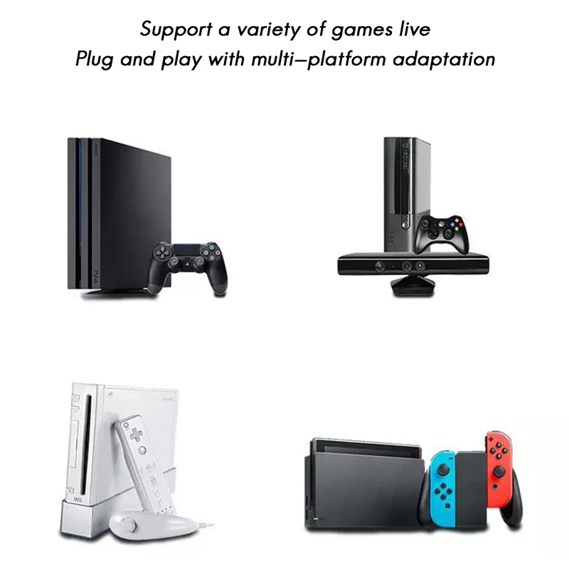 

HDMI-Compatible Capture Card Type-C to HDMI-Compatible 4K Video Capture Card Switch Game for PS5 Video Recording