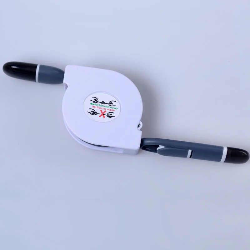 Многофункциональный зарядный кабель для Apple Android два в одном телескопический