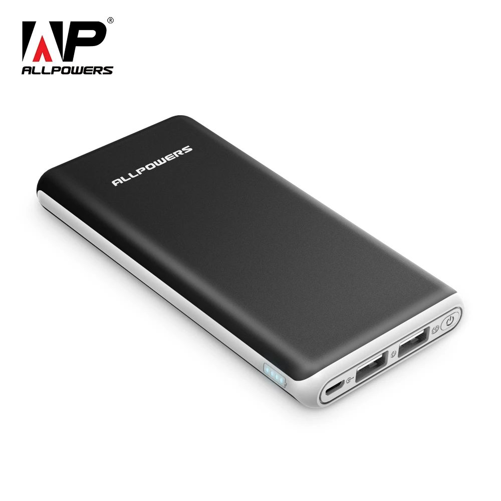 Портативное зарядное устройство Xiaomi 20000 мАч с двумя usb-портами быстрая зарядка