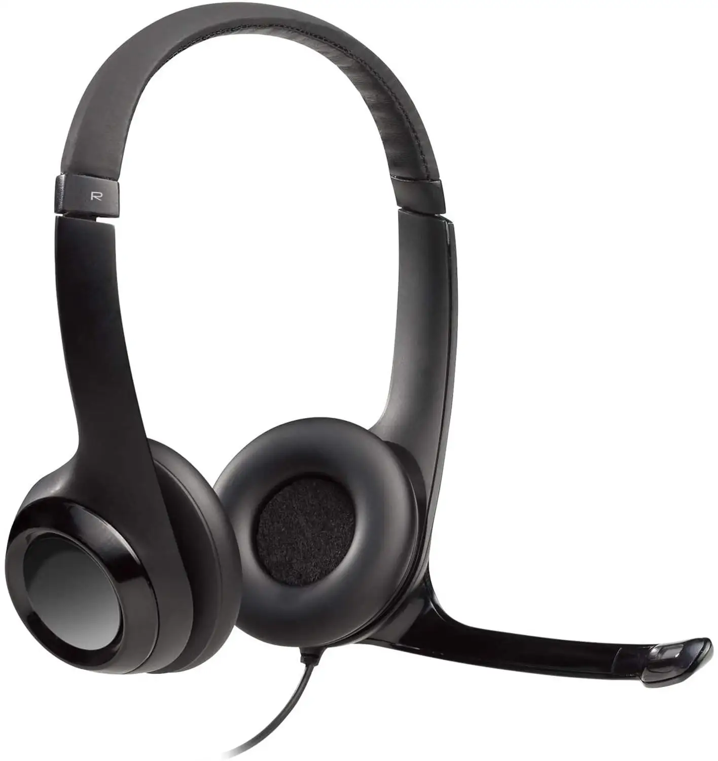 FULL NEW Logitech USB Headset H390 with Noise Cancelling Mic MEETING CLASS LECTURE