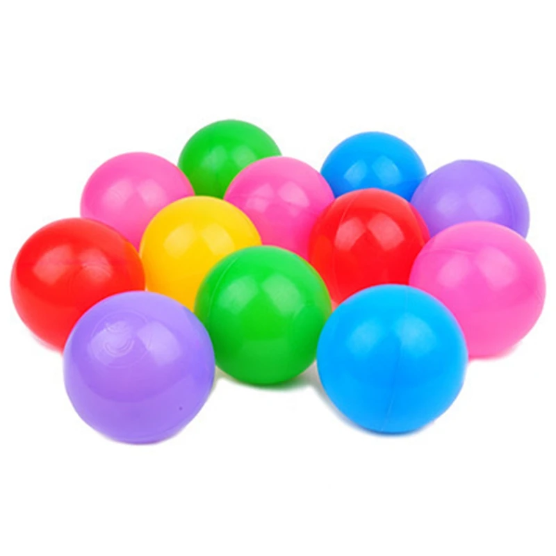 

1 Pcs Eco-Friendly Colorful Soft Plastic Water Pool Ocean Wave Ball Baby Funny Toys Stress Air Ball Outdoor Fun Sports
