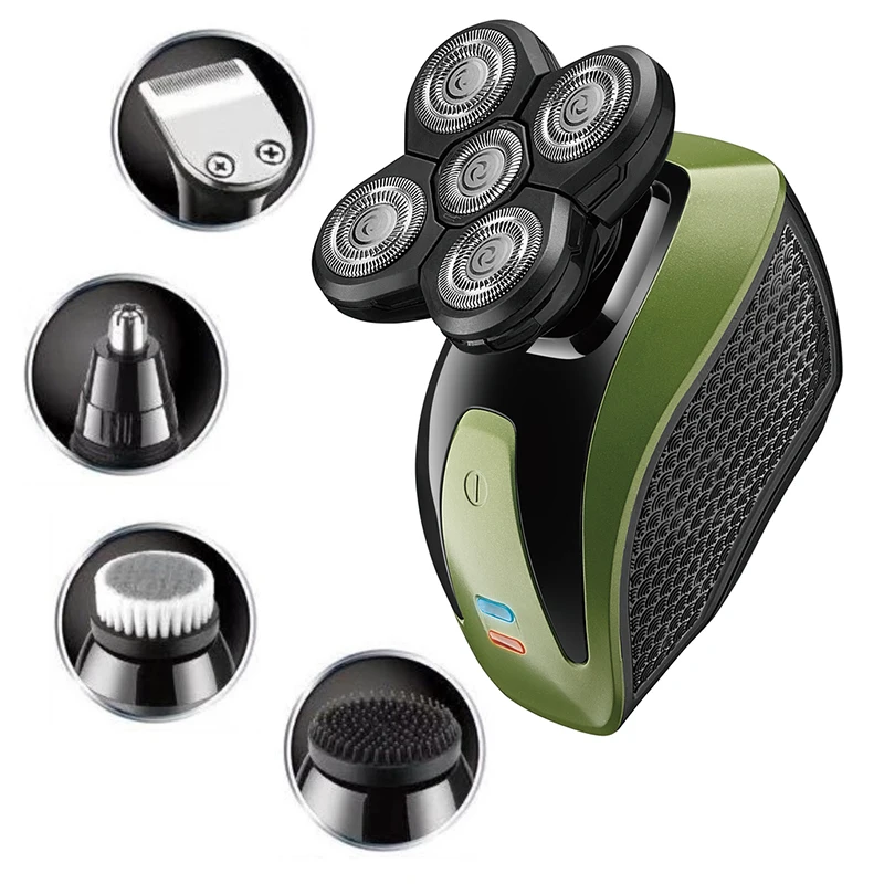5 в 1 водонепроницаемый триммер для бороды|Электробритвы| |