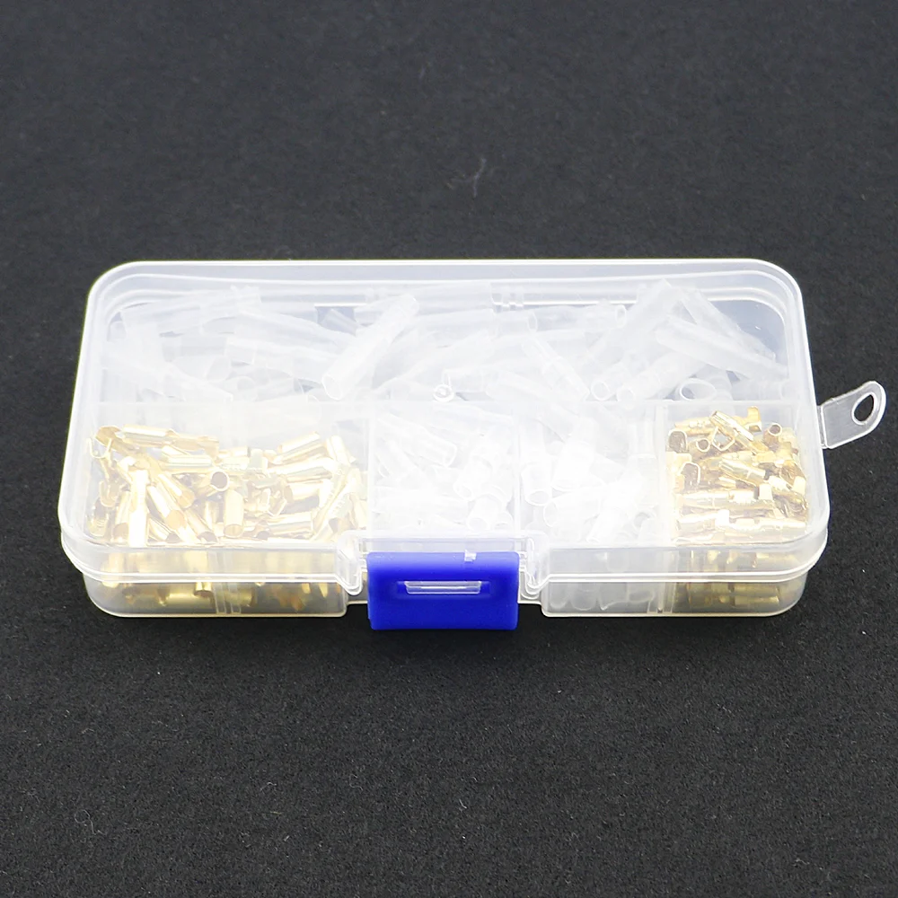 120 шт./компл. 3 5 мм Латунный цилиндрический Соединительный зажим штекер и гнездо с