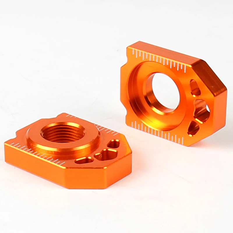 

Rear Chain Adjuster Axle Blocks For Ktm Sx Sxf Xc Xcf Exc Excf Xcw Xcfw 85 125 150 200 250 300 350 400 450 500 525 530
