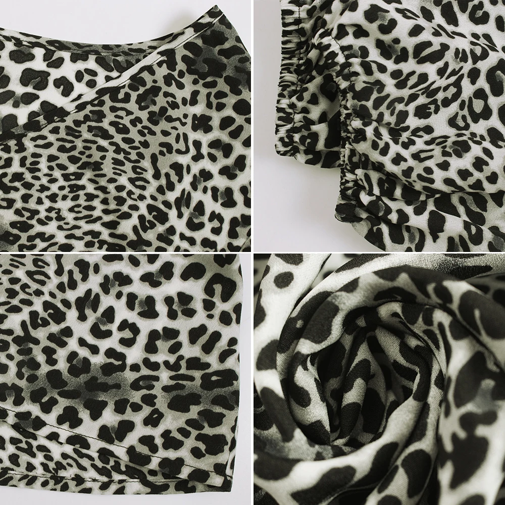 Весна 2020 размера плюс женская рубашка с длинным рукавом сексуальный v образный