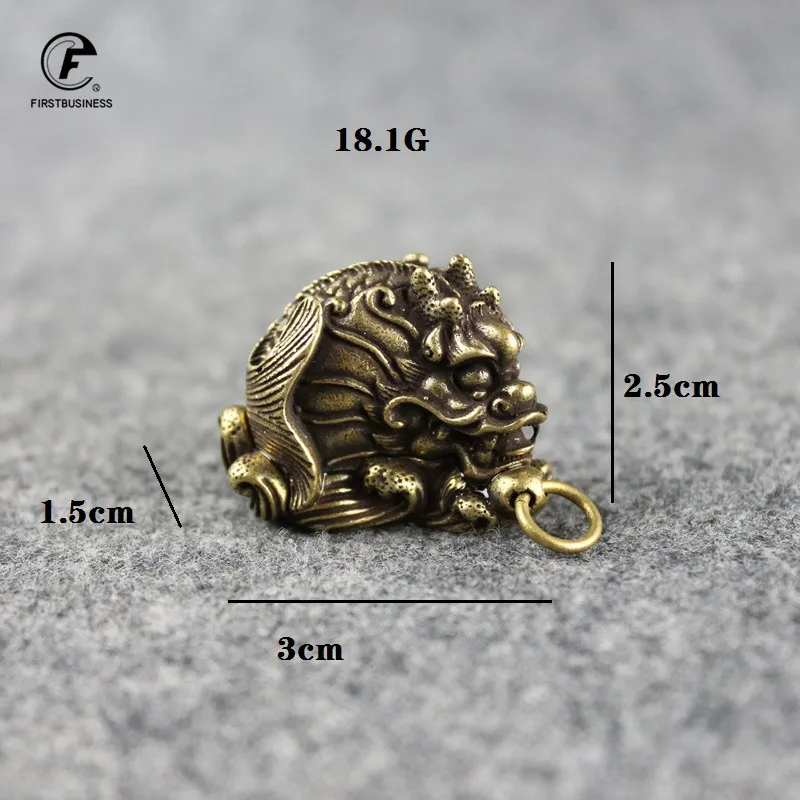 Фэн-шуй драгоценные войска деньги удача богатство медная монета пиксиу в виде