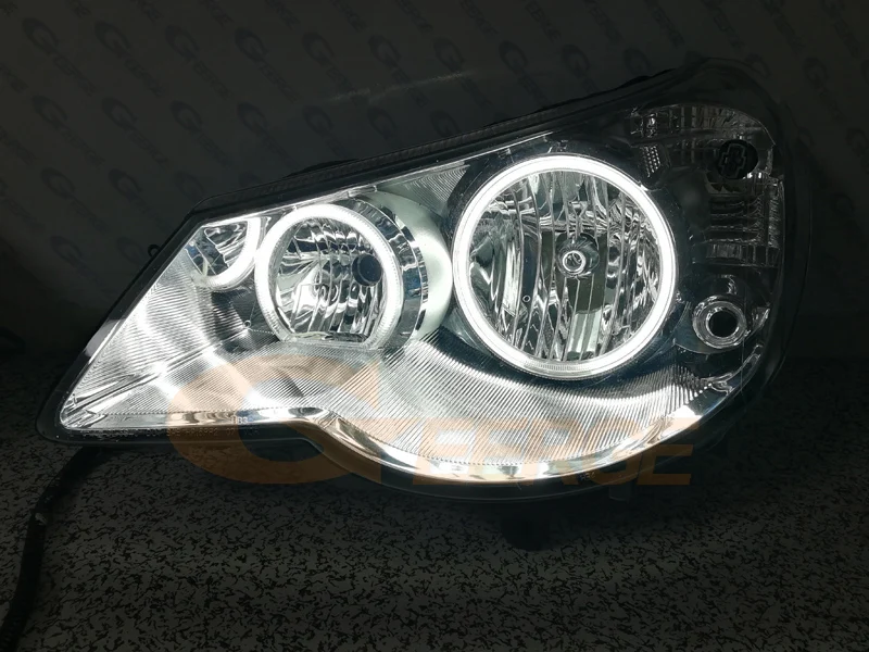 Для Chrysler Sebring 2007 2008 2009 2010 фара отличная ультра яркая CCFL ангельские глазки Halo