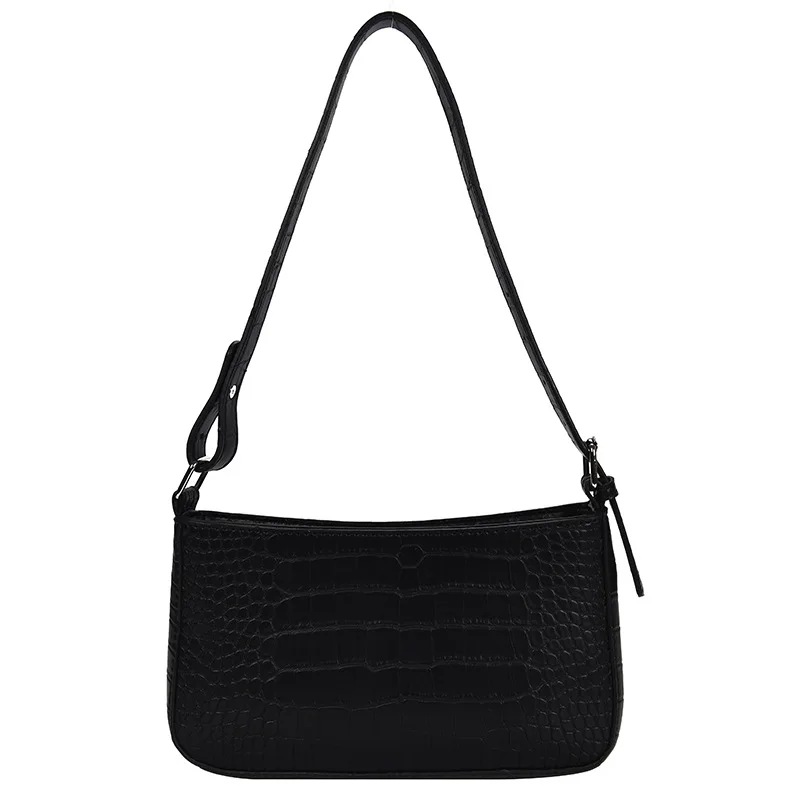

Messenger Handbags Retro Alligator Pattern Women Shoulder Bags Flap New PU Leather Casual Solid Crossbody Bags for Women Bolsas