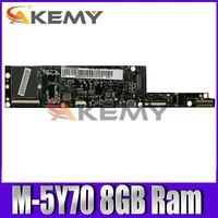 akemy for lenovo yoga 3 pro 1370 laptop motherboard aiuu2 nm a321 5b20g97341 sr216 m 5y70 1 1ghz cpu 8gb ram memory