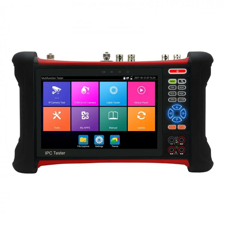 

7" CCTV Tester Monitor H.265/H.264 IPC AHD/CVI/TVI/SDI Analog IP Camera Tester