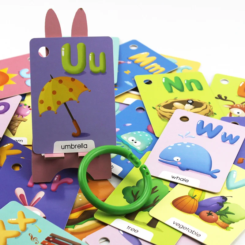 Детские Обучающие карточки с животными из мультфильма 26 ABC | Игрушки и хобби