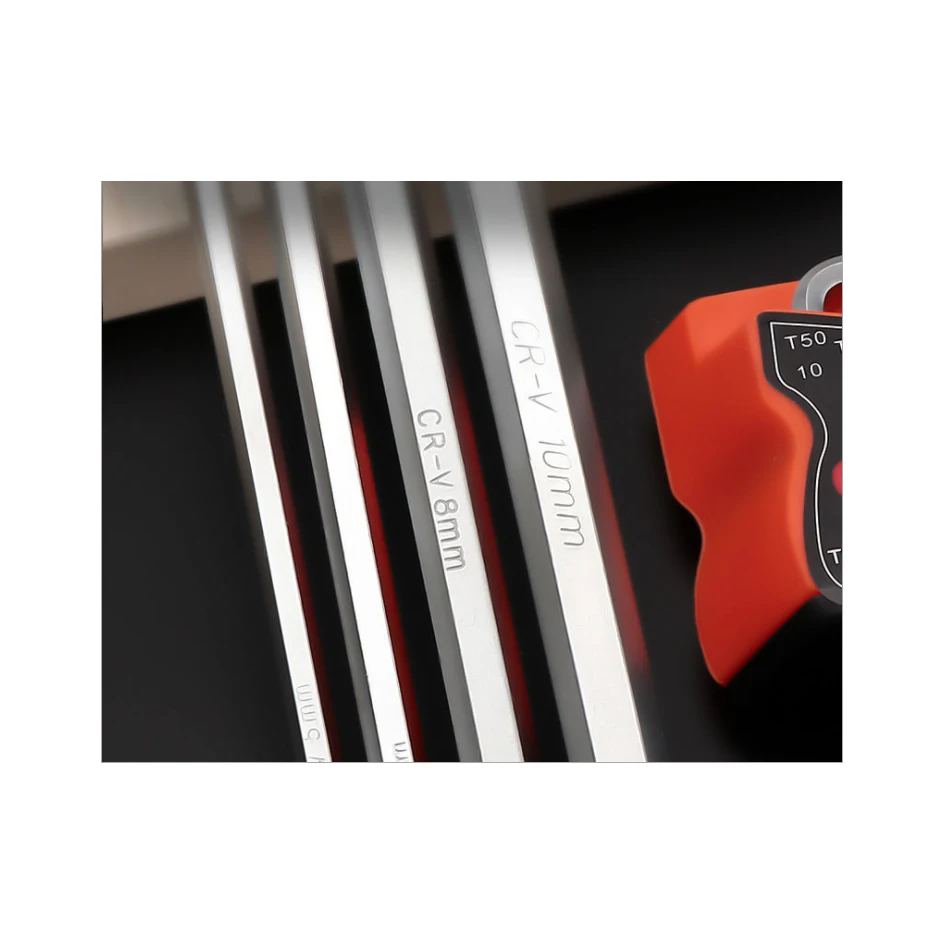 9 шт. в наборе прочный метрический звездообразный ключ хром ванадиевый ручной