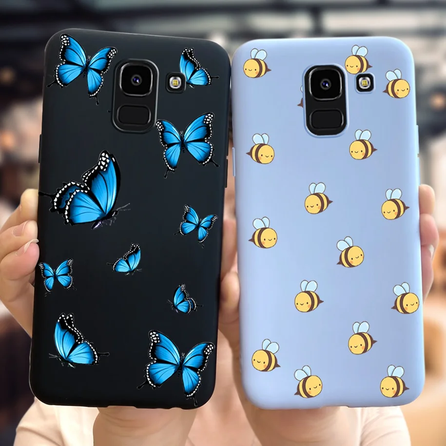Чехол для Samsung Galaxy J6 J4 Plus J8 J2 Core 2018 ТПУ мягкий чехол + J6Plus J2Pro J250F | Мобильные телефоны