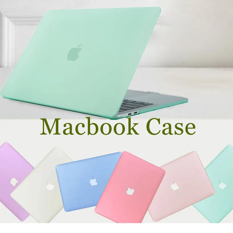 

Crystal Clear Soft Case for Macbook Air 12 13.3 Pro 15 Shockproof Transparent Cover for Apple Laptop Protective Shell Ultra-thin