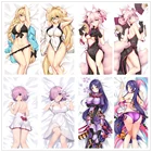 Fate Grand Order Ishtar Rin Saber Nero деним Okita Souji Astolfo Dakimakura Чехол для телефона