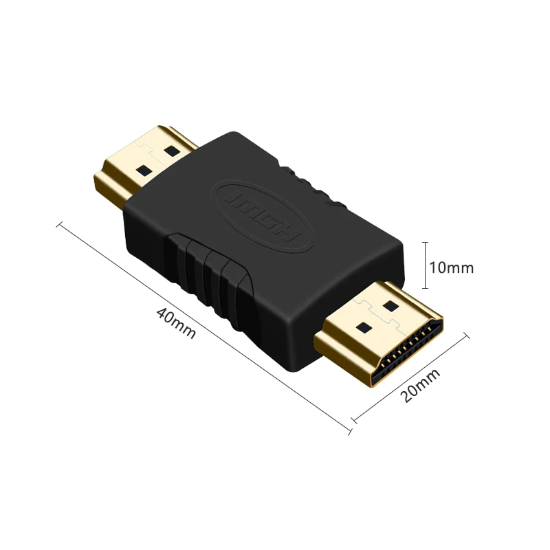 Адаптер HDMI совместимый с двумя штекерами конвертер удлинитель для проектора HDTV