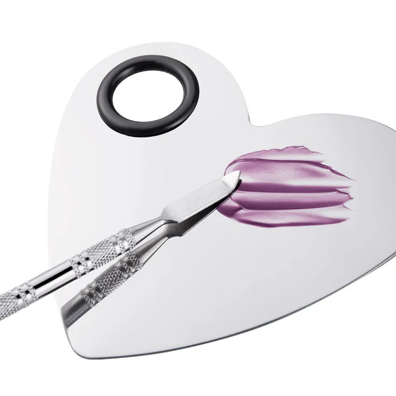 2 шт./компл. набор акварельных красок Палетка шпатель для нейл арта школьные