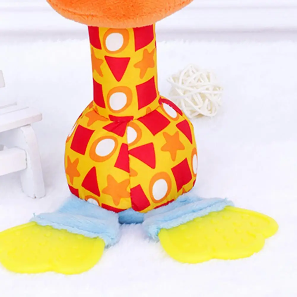 

Stuffed Toy Good Funny Elephant Animal-shape Baby Squeaky Toys Cartoon Shape Super Soft Baby Toy