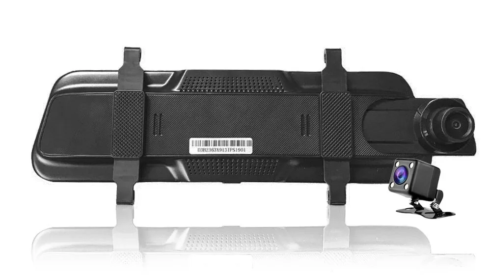 HGDO 1" сенсорный экран Камера заднего вида Зеркало Dash камера FHD 1080P Автомобильный видеорегистратор с функцией ночного видения Dash Cam Авто Вождение рекордер Dashcam