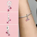 Шарм-подвеска из серебра 925 пробы, для браслета Пандоры