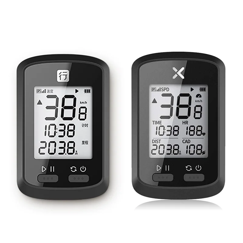 Многофункциональный велосипедный компьютер 1 8 дюйма с ЖК экраном беспроводной GPS