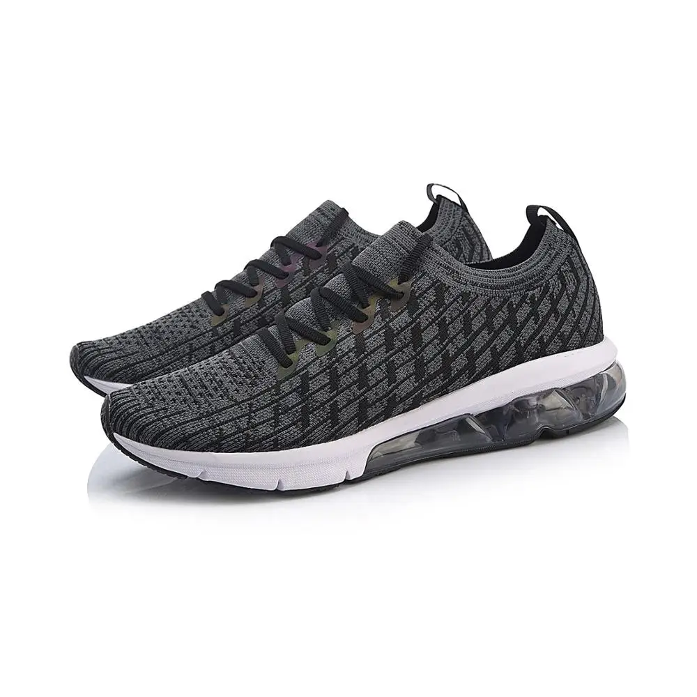 Мужские беговые кроссовки Li Ning с пузырьковой дугой светоотражающие дышащие из