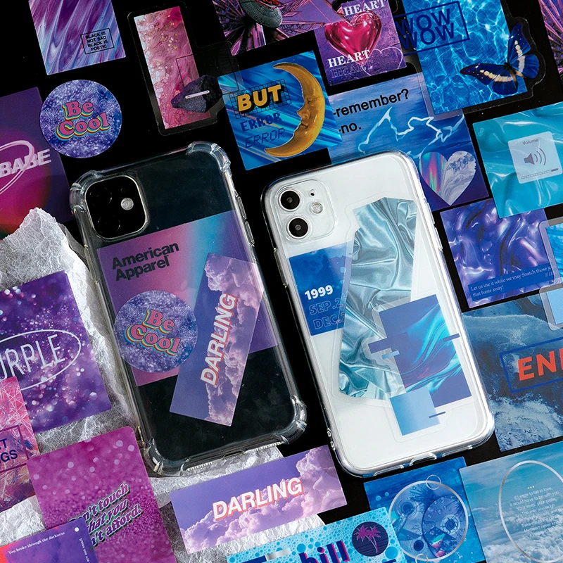 

40pcs/pack Beautiful scenery Stickers aesthetic Decorative Stick Labels Scrapbooking Diary Album Kawaii Stationery Sticker