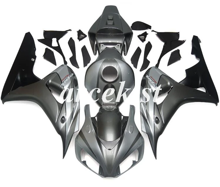 

Injection Mold New ABS Whole Fairings kit Fit for HONDA CBR1000RR 2006 2007 06 07 Bodywork set Gray glossy