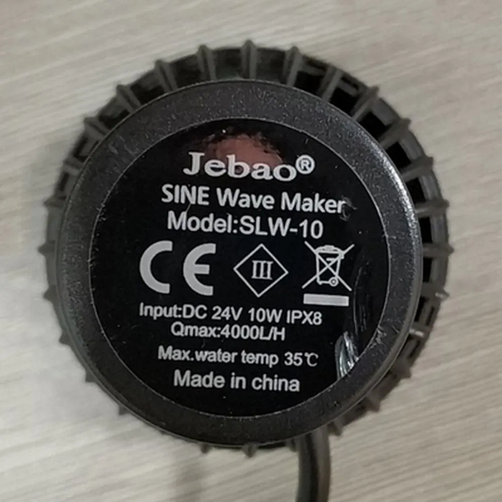 SOW-10 Jebao SOW синусоидальный поток Wavemaker Рыба Морской коралловый риф насос Генератор аквариумных волн без Wi-Fi SLW-10 SLW-20 версия 110-240 В - Цвет: SOW-10