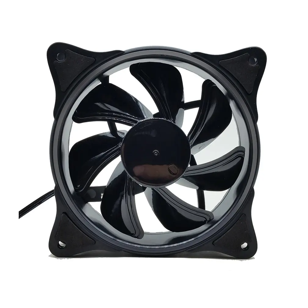 

Computer PC Desktop Fan Cooler Three-Aperture Chassis 12cm Silent Fan 12V Power Supply Cooling Fan PC Accessories