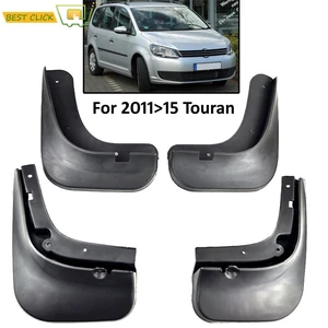 Комплект литых автомобильных брызговиков для Volkswagen VW Touran 2011 2012 2013 2014 2015, брызговики, брызговики, грязеотталкивающие брызговики