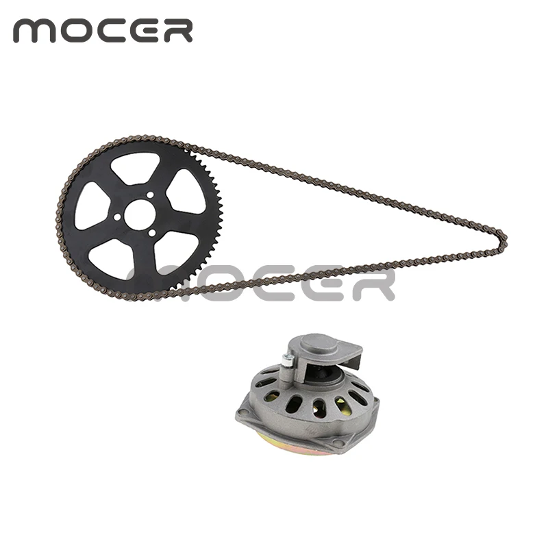 

Сверхмощный 68т Звездочка с задней цепью и 68 звеньев + муфта колокольчик корпус барабан Коробка передач