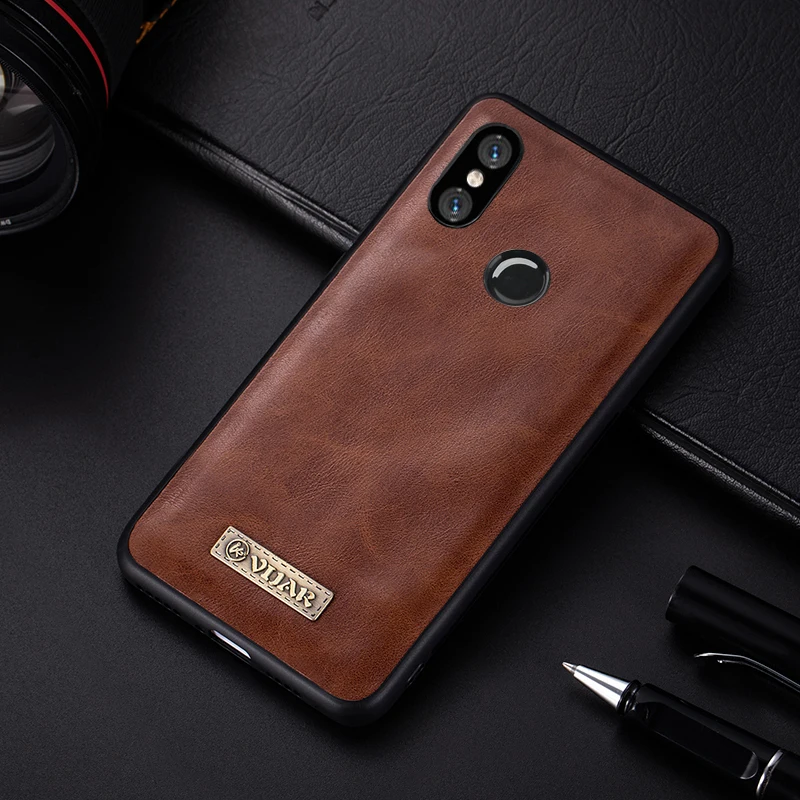Мягкий силиконовый чехол VIJIAR из ТПУ для Xiaomi Max 3 Pro MIX 2s искусственной кожи Redmi S2