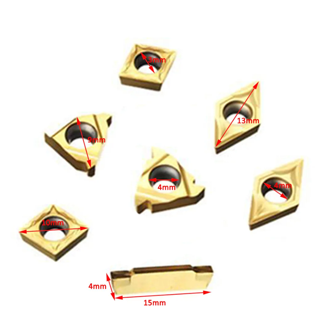 21 шт./компл. 10 мм держатель инструмента сверлящей оправкой и золотистыми