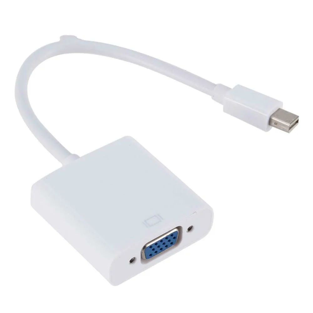 Mini DP to VGA Video Adapter Thunderbolt Display Port Cables Vga Patch Cord ISO | Электроника